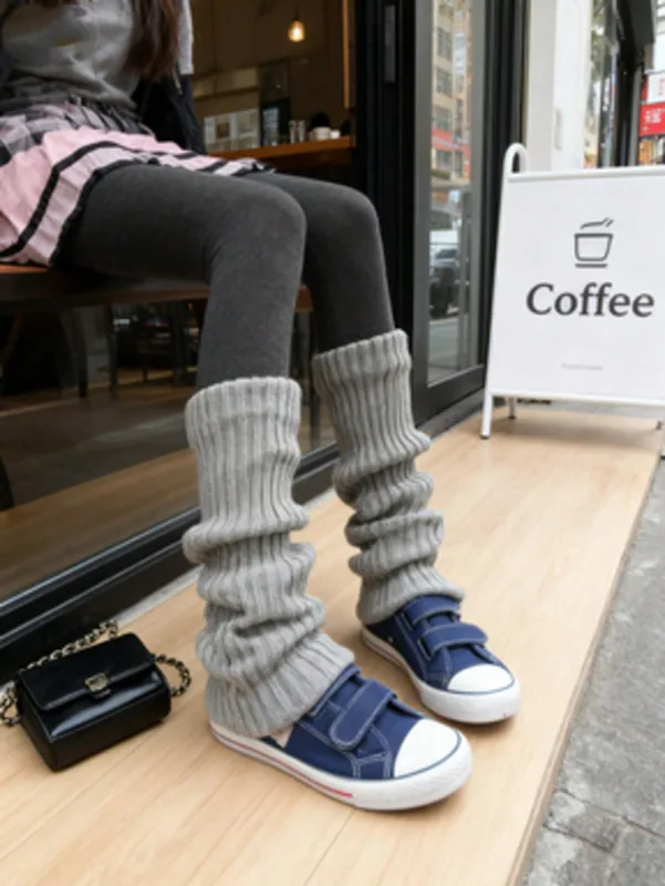 2pcs 70cm Extended Leg Warmers - Boot Sock Slouchy review and price