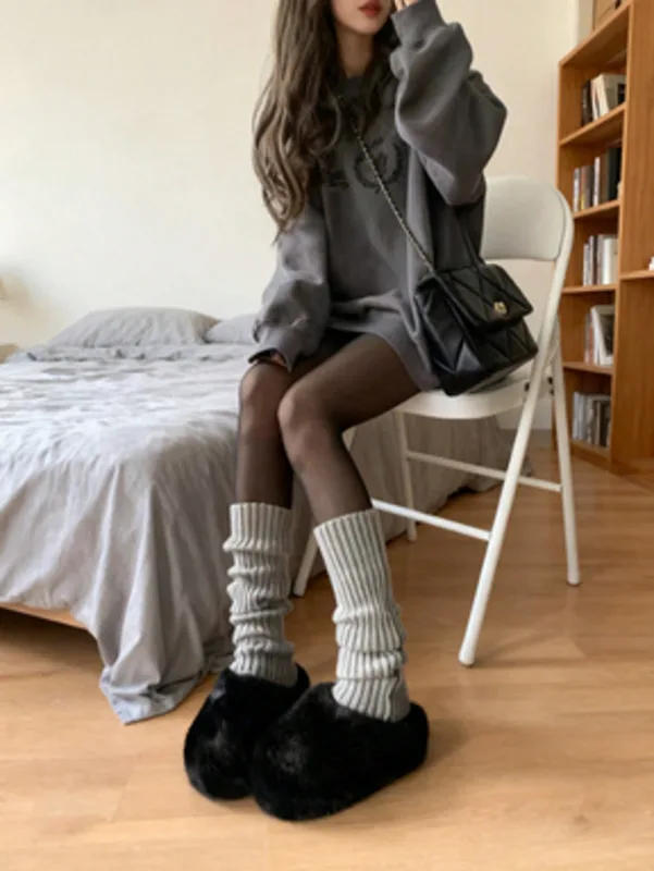 2pcs 70cm Extended Leg Warmers - Boot Sock Slouchy review and price