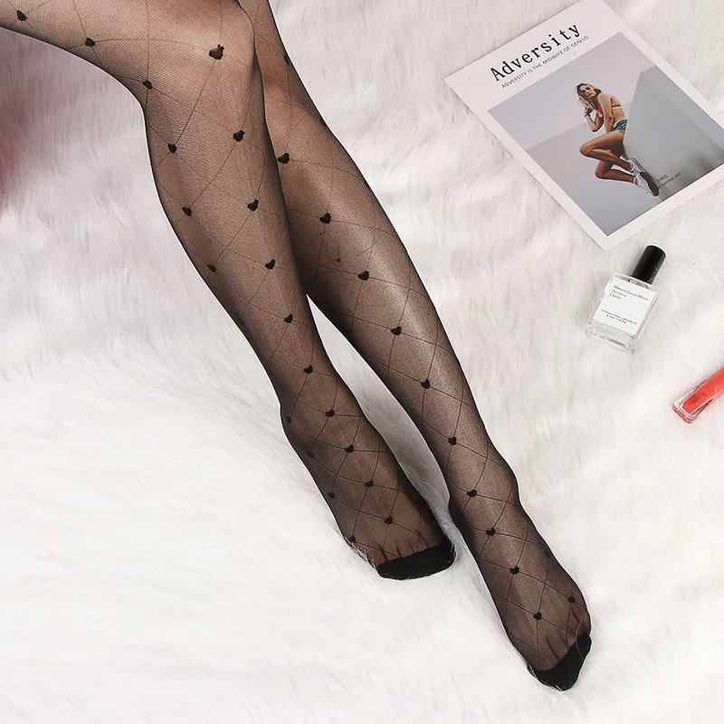 Sexy Women Love Dot Embroidery - Tights Pantyhose Sheer review and price