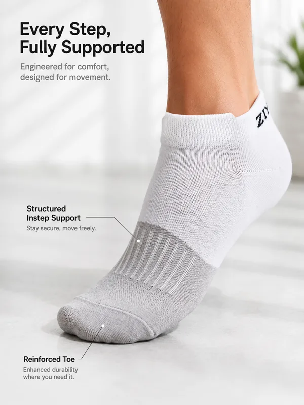 1/4/6Pairs Men's Color Block A - Ankle Sock Low Cut review and price