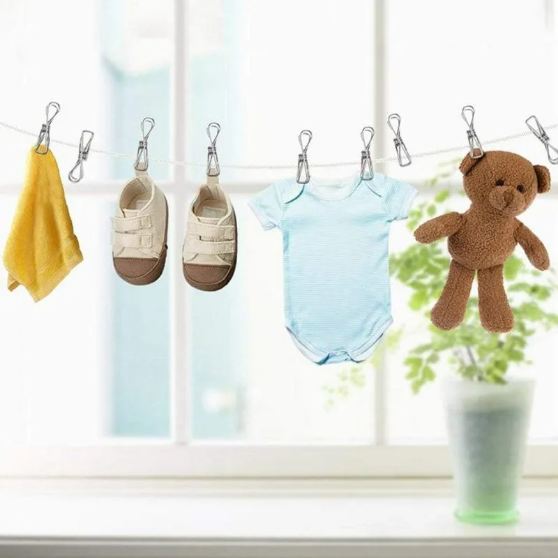 10/50PCS Stainless Steel Clips - Sock Organizer Tray review and price
