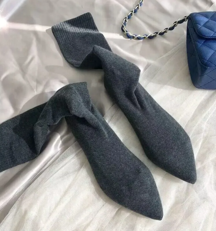 AIYKAZYSDL 2024 Autumn Kitten  - Boot Sock Slouchy review and price