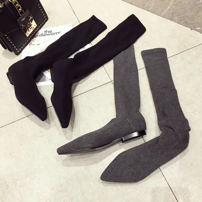 AIYKAZYSDL 2024 Autumn Kitten  - Boot Sock Slouchy review and price