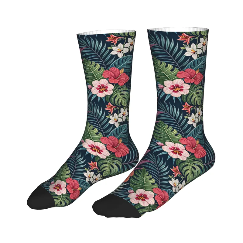 Fun Mens Hawaiian Hibiscus Plu - Dress Sock Men review and price