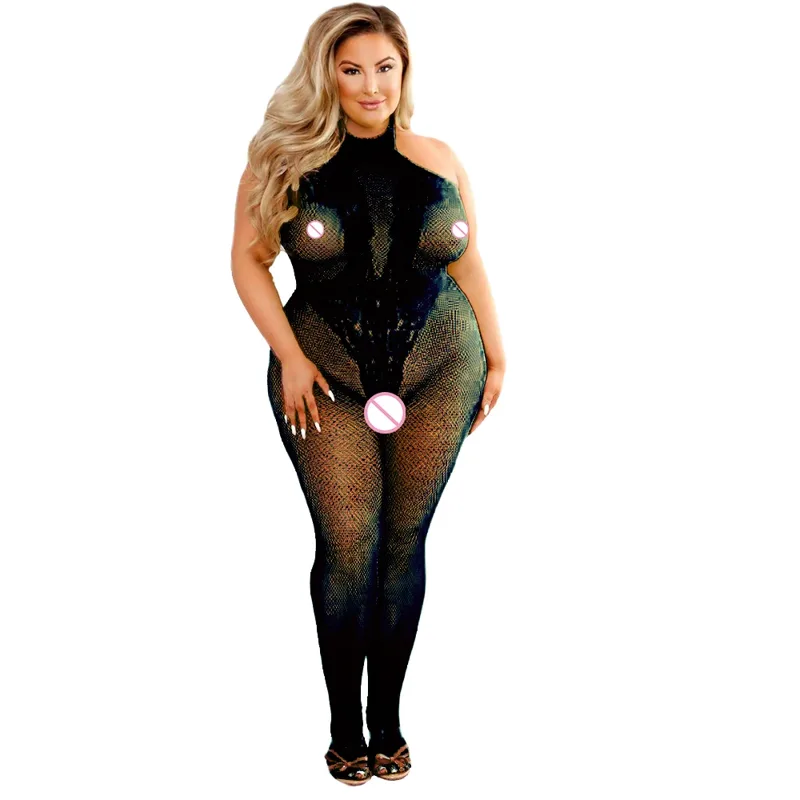 2024 Plus Size Bodystocking Ho - Fishnet Stocking Women review and price