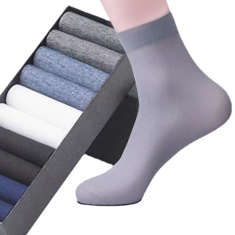 10Pairs Men Socks Summer Ultra - Silk Sock Bamboo review and price
