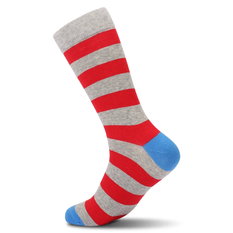 5Pairs Mens Fun Dress Socks, P - Cotton Crew Sock Pack review and price