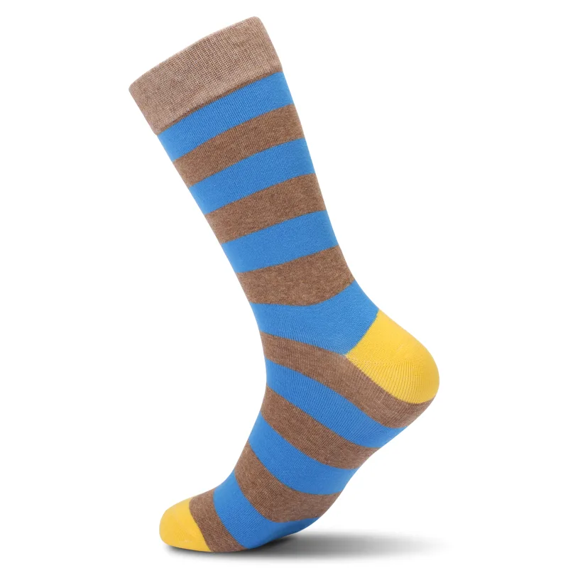 5Pairs Mens Fun Dress Socks, P - Cotton Crew Sock Pack review and price