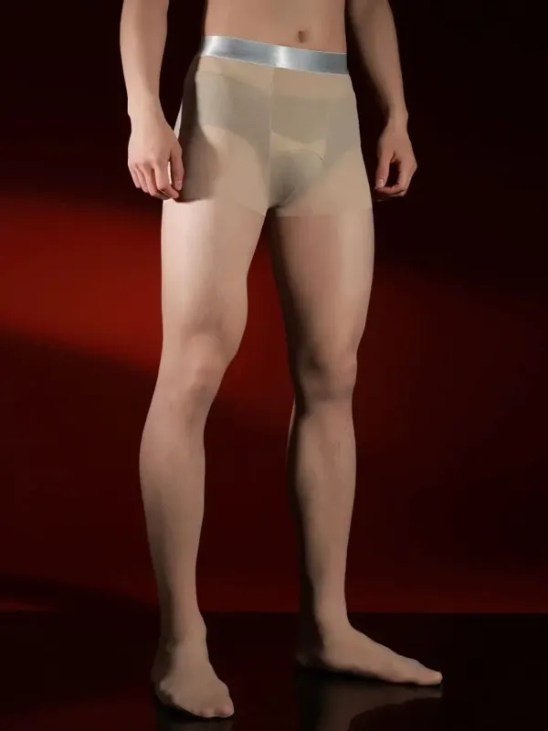 Sexy Men Traceless Silver Wais - Tights Pantyhose Sheer review and price