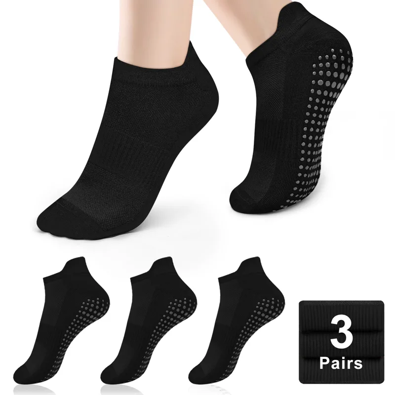 3 Pairs Yoga Socks Women Cotto - Grip Sock Yoga review and price