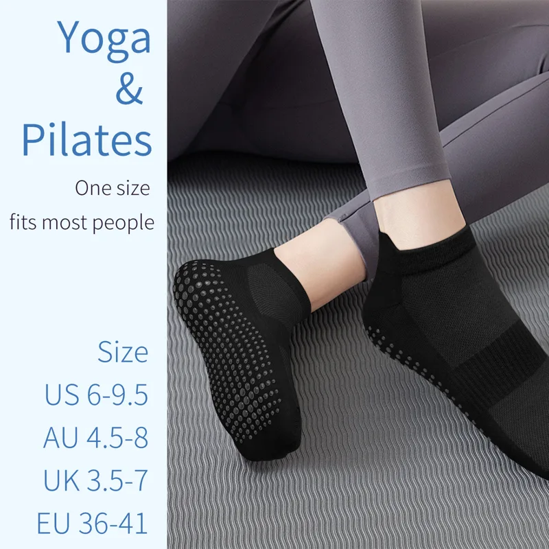 3 Pairs Yoga Socks Women Cotto - Grip Sock Yoga review and price