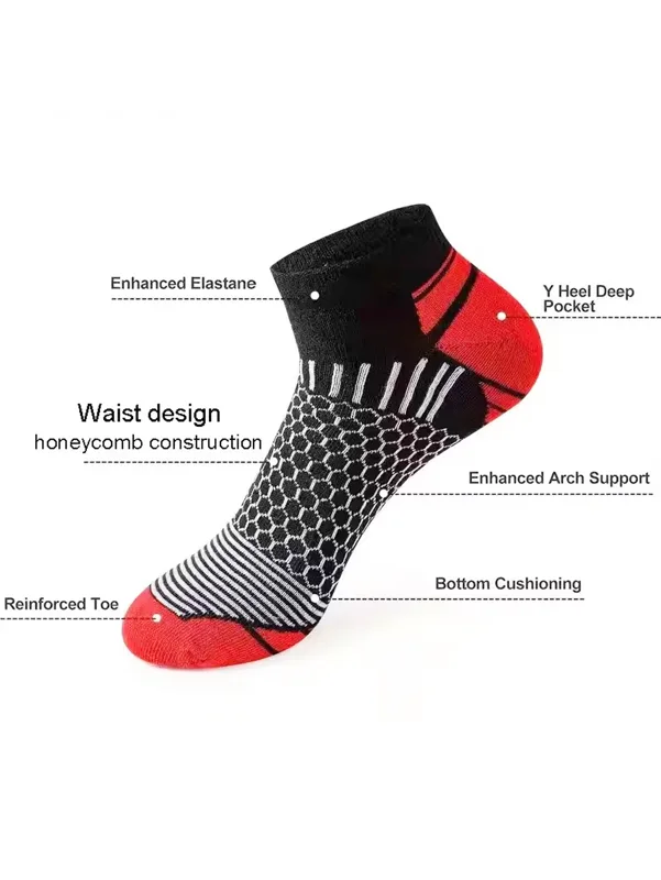 6 Pairs Men's Honeycomb Mesh A - Ankle Sock Low Cut review and price