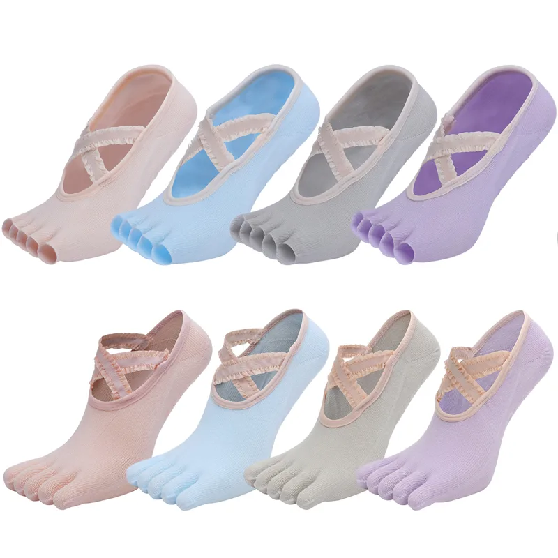 Five Finger Yoga Socks Lace Cr - Grip Sock Yoga review and price
