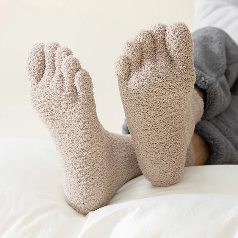 1/5 Pairs Mans Thermal Toe Soc - Thermal Sock Winter review and price